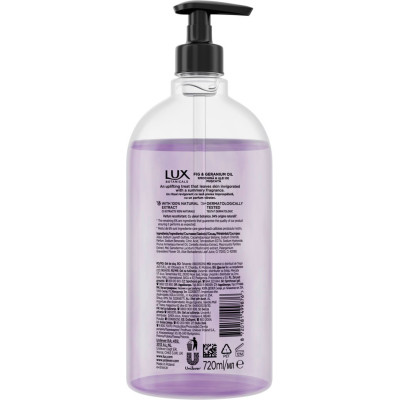 Гель для душу Lux Botanicals Інжир та олія герані 720 мл (8720181499876) Вінниця - фото 2