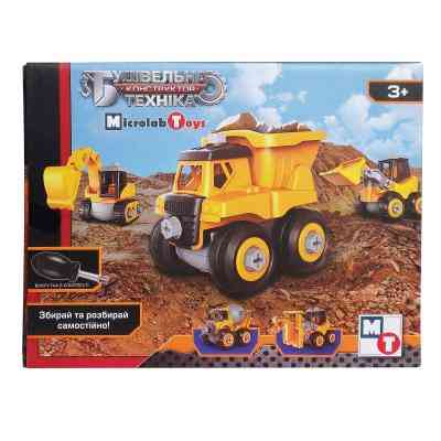 Конструктор Microlab Toys Будівельна техніка - трактор (MT8910А) Вінниця