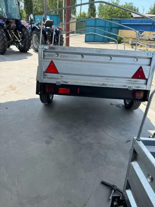 Новий причіп легковий "Дніпро-200" 200х130х40 з бортами цинк Жашков - изображение 3