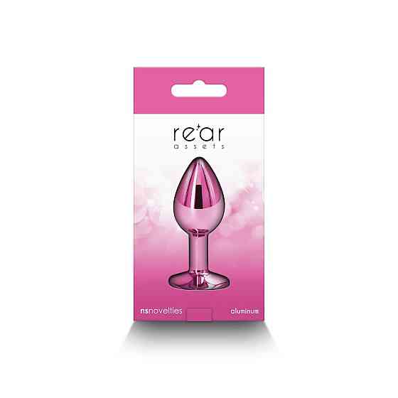 Анальная пробка NS Novelties Rear Assets - Small - Pink Sex Aura Киев