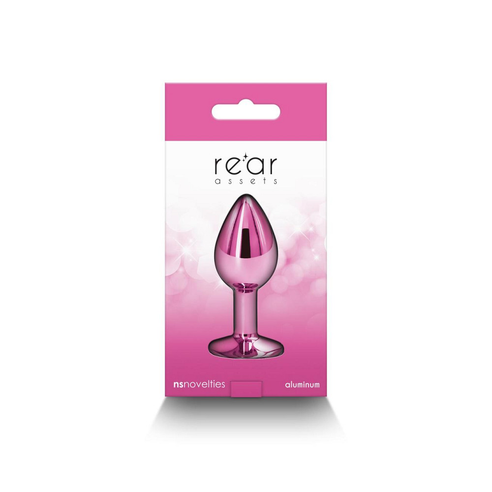 Анальная пробка NS Novelties Rear Assets - Small - Pink Sex Aura Киев - изображение 4