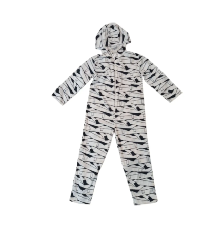 Костюм на Хеловін для хлопчика Мумія S 110-122 см біло-чорний Київ