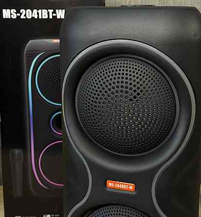 Портативна Bluetooth колонка валіза MS-2040BT-W 50 Вт із мікрофоном. Харків