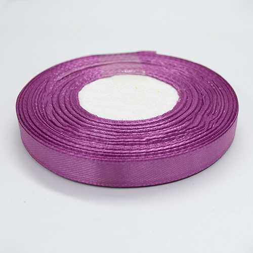 Стрічка атласна 12 мм фіалкова 23 м Київ - фото 1