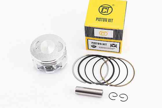 Поршень к-кт CG150cc Ø62мм +0,25, висота 38,5мм, палець 13мм CT Київ