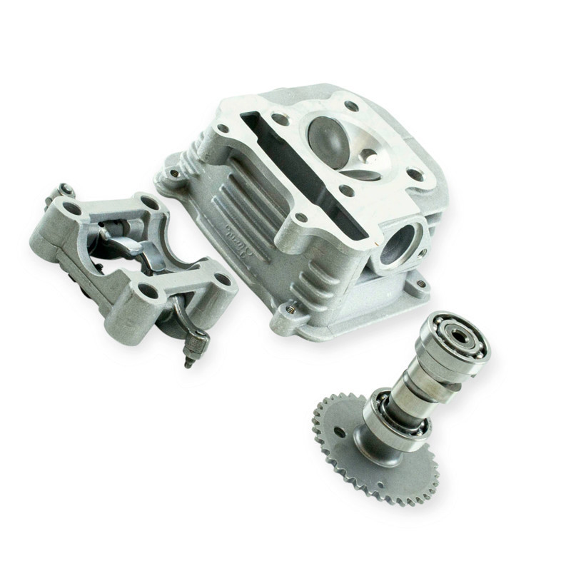 Головка в сборе скутер китай 4 т-150 с распредвалом цилиндра Мукачево - изображение 1