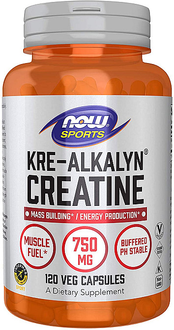 Креатин NOW Kre-Alkalyn Creatine 750 mg 120 caps Луцьк - фото 1