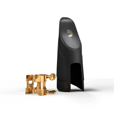 Лигатура для кларнета D'Addario H-Ligature & Cap For Bb Clarinet Gold-Plated (HCL1G) Винница - изображение 1