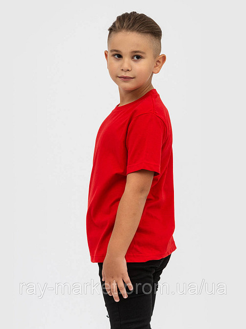 Футболка дитяча базова Stedman Classic-T Kids для хлопчиків червона (ST2200M-SRE) L Київ - фото 2