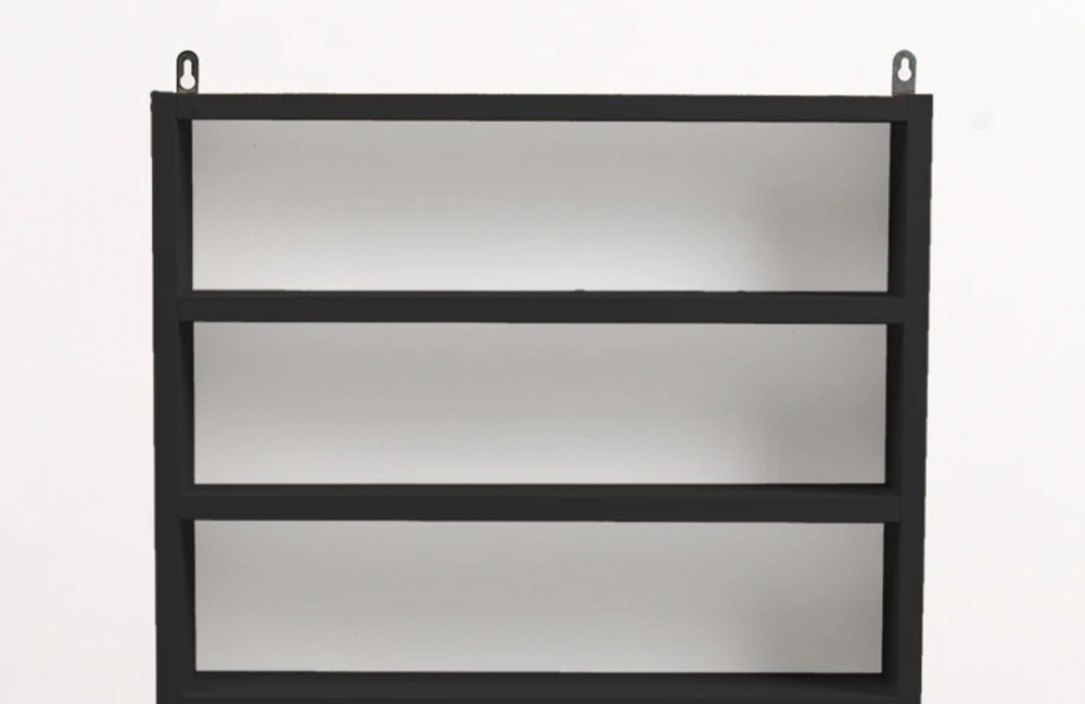 Полка для гель лаков на 3 полки. Черная Киев - изображение 1