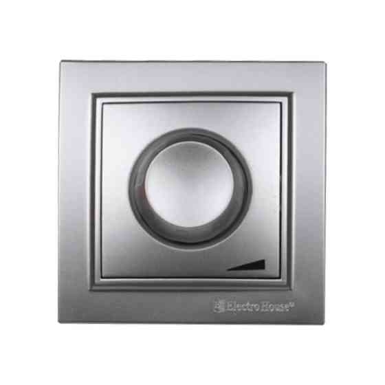 Диммер 600W, Enzo серебряный камень Днепр