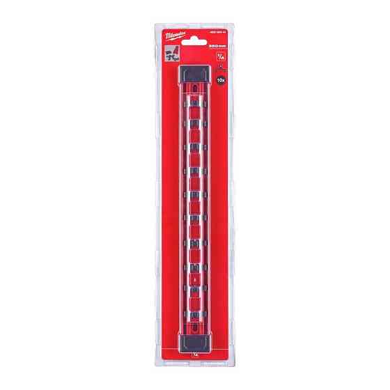 Планка для головок 1/4 MILWAUKEE зі змінними затискачами L=350мм Одеса