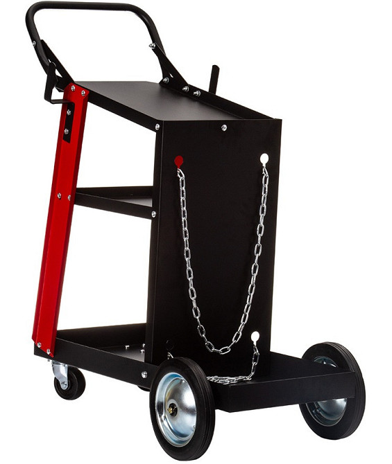 Сварочная тележка на колесах для баллона и аксессуаров Mar-Pol (M66610R) Нововолынск - изображение 4