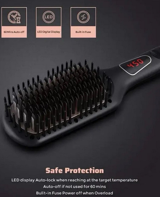 Стайлер Фен- Щётка для сушки волос : MEGAWISE PRO. Киев - изображение 6