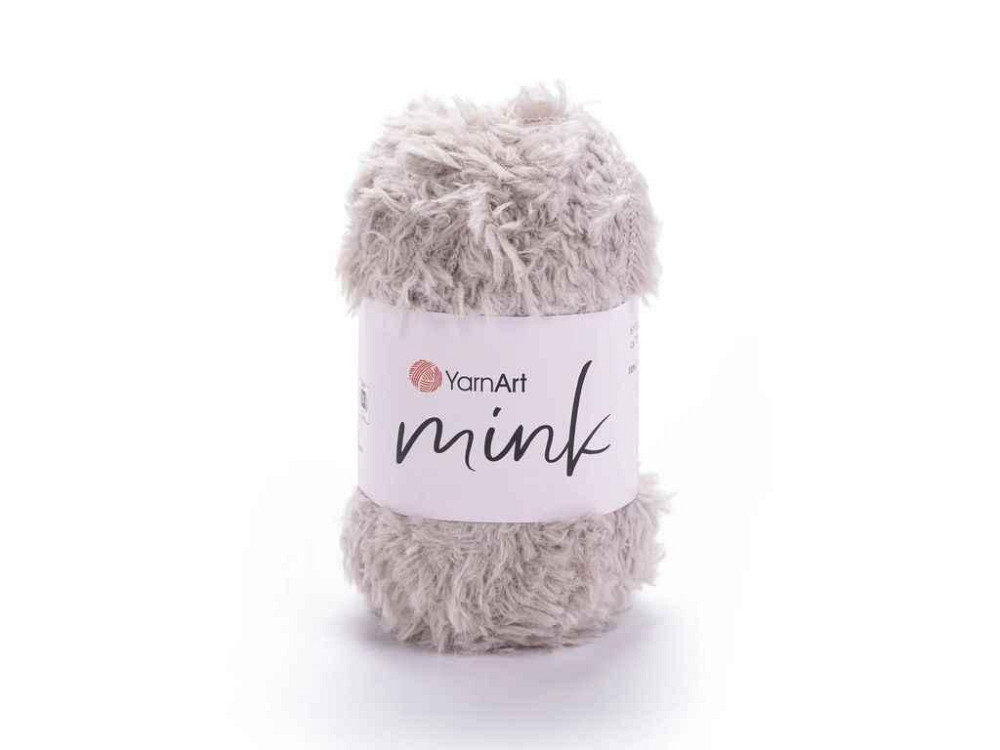 Пряжа Mink бежевый 100% полиамид 75м 50г арт.337 10шт/уп ТМ YARNART Киев - изображение 1