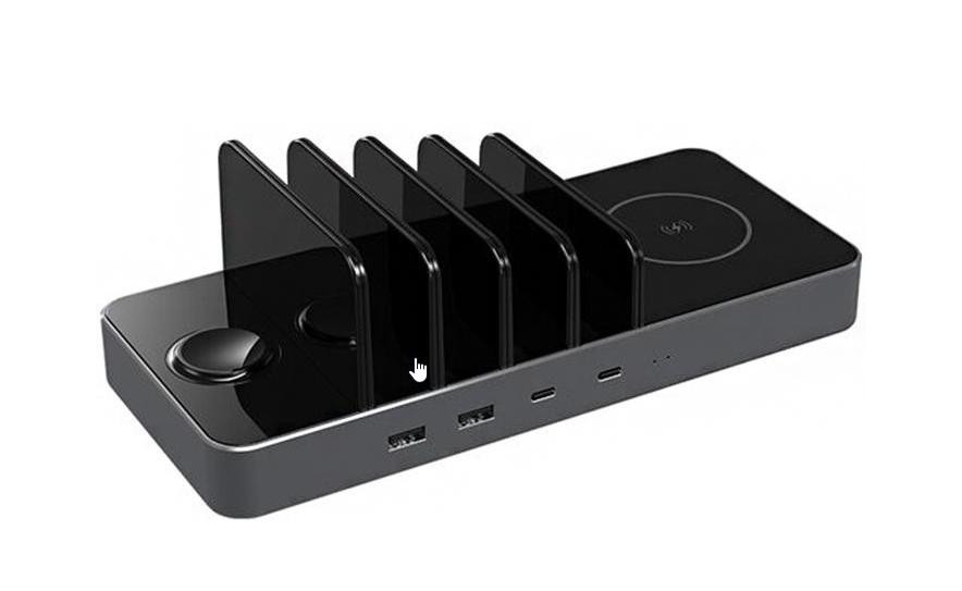 Безпровідна зарядка з USB концентратором Prestigio Revolt A6 Луцк - изображение 1