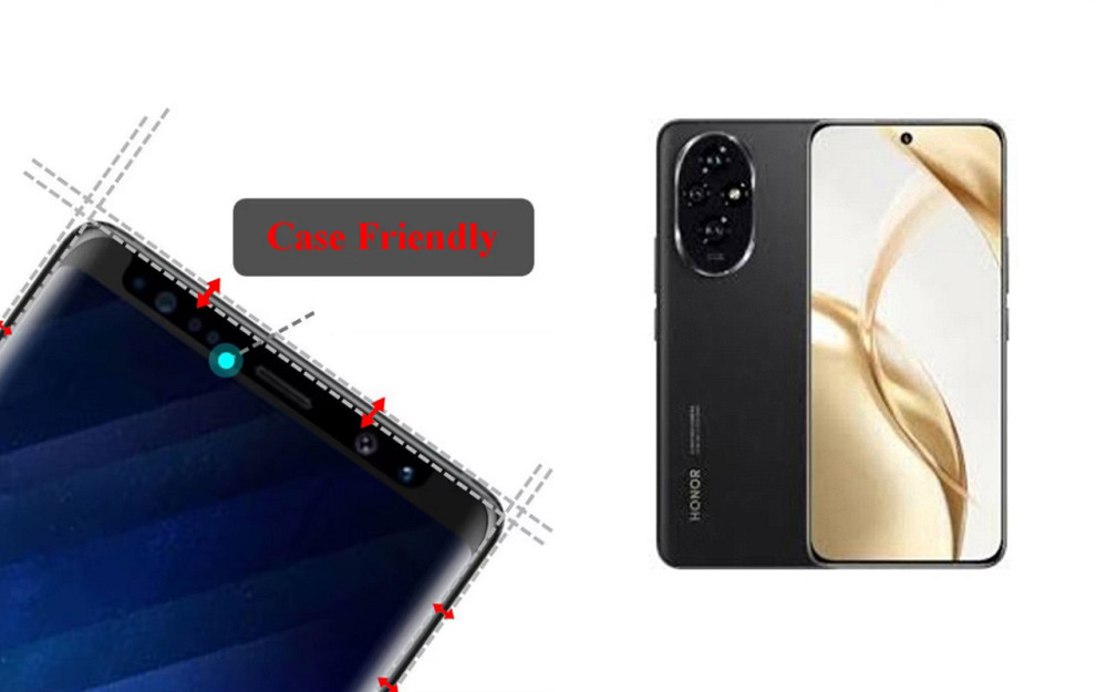 Защитное стекло HyperGlass Pro для Honor 200, 200 Pro – максимальная чувствительность и защита Киев - изображение 4