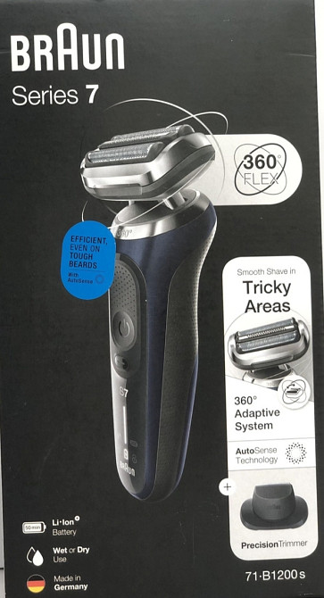 Електрична Бритва: Braun Series 7. 71-B1200S. Київ - фото 1