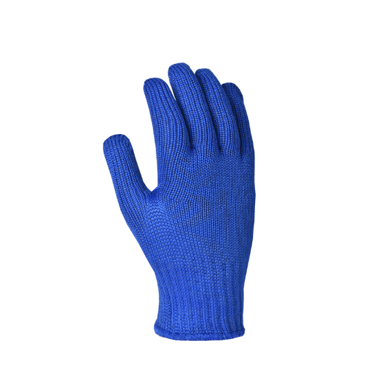 Рукавички 4450 трикотаж з малюнком ПВХ клас 10 синій Універсал Profi ДКГ Житомир - изображение 3