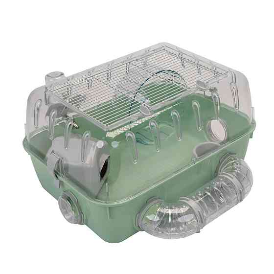 Клетка для хомяков и грызунов с игровыми тоннелями Ferplast Combi 1 (Ферпласт Комби 1) Зеленый Запорожье