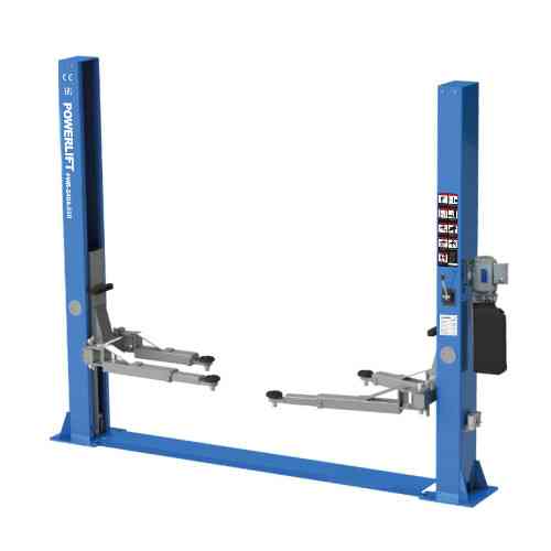 Підіймач двостійковий 4 тонни з нижньою синхронізацією 380 В POWERLIFT PWR-240A-380 Чернігів