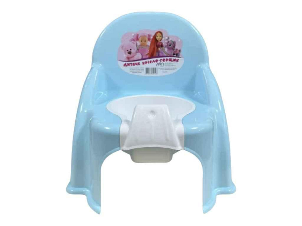 Горщик дитячий холодний лід крісло 34,5*28*33,5см арт.Chair345/2 ТМ ММ-ПЛАСТ Київ - фото 1