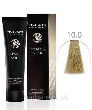 Крем-краска для волос T-LAB Professional Premier Noir Colouring Cream 10.0 Натуральный очень-очень светлый блондин Киев
