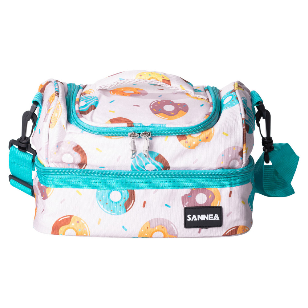 Ланч бег 25×15×15 (см) сумка для їжі в школу термосумка 7 (л) дитяча для ланчу, пікніка Рожевий HP-14-11 Коломыя - изображение 1