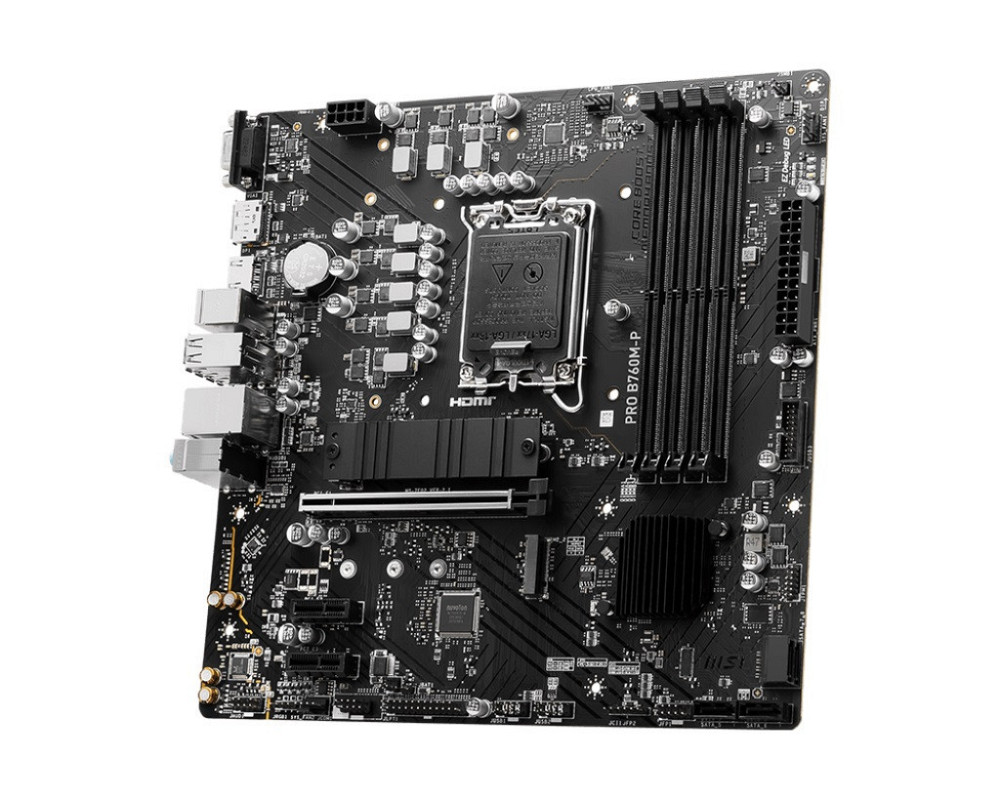 Материнська плата MSI Pro B760M-P Socket 1700 ( microATX ) Харків - фото 2