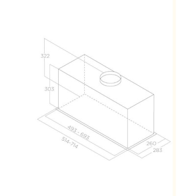 Вытяжка кухонная Elica ENTER BL MAT/A/72 Винница - изображение 6