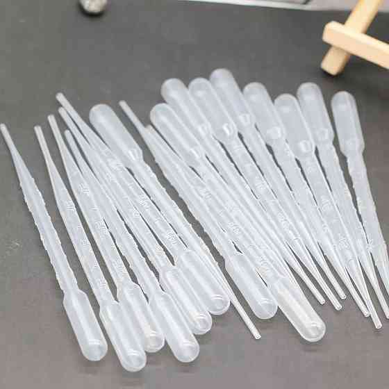 Одноразові піпетки 10 штук 2 мл 14 см прозорий Київ