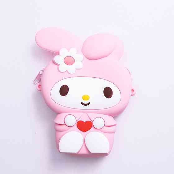 Yiwu Дитяча силіконова сумочка-гаманець з поп-іт 15*10*3 см Рожевий HP-55-8P Коломия