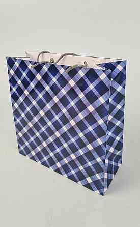 Пакет паперовий подарунковий квадратний 23*24*10 (артKV-193) (12 шт.) Харків