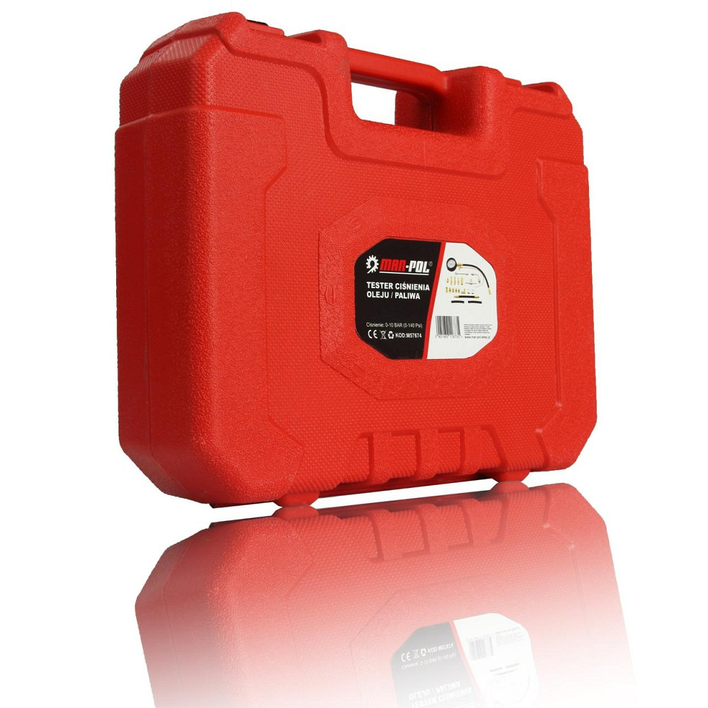 Набор для измерения давления топлива и масла 0 -10 бар 21 элемент Mar-Pol (M57674) Нововолынск - изображение 8