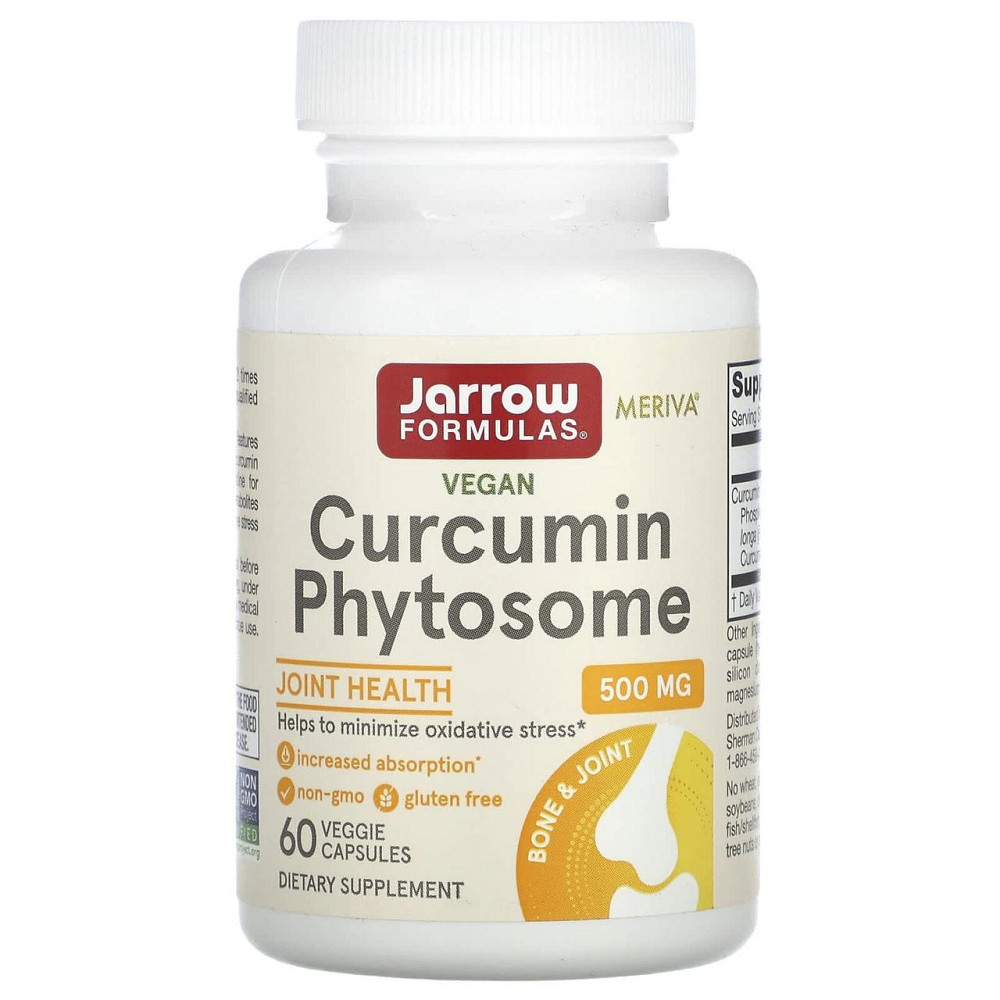Куркумин Jarrow Formulas Curcumin Phytosome 500 мг 60 капс Киев - изображение 1