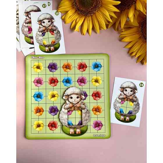 Деревянный пазл-сортер 