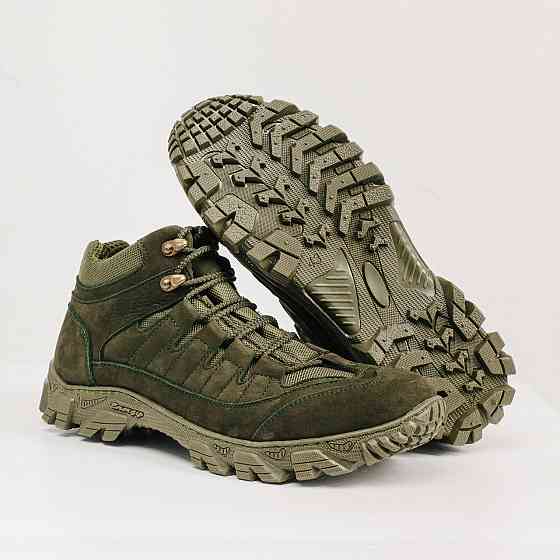 Черевики Тактичні Зимові  Олива На Флісі "ALFA" Харків