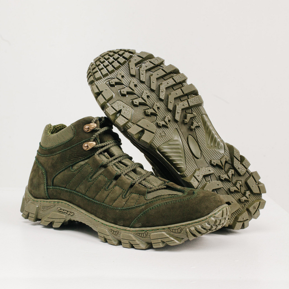 Черевики Тактичні Зимові  Олива На Флісі "ALFA" Харків - фото 3