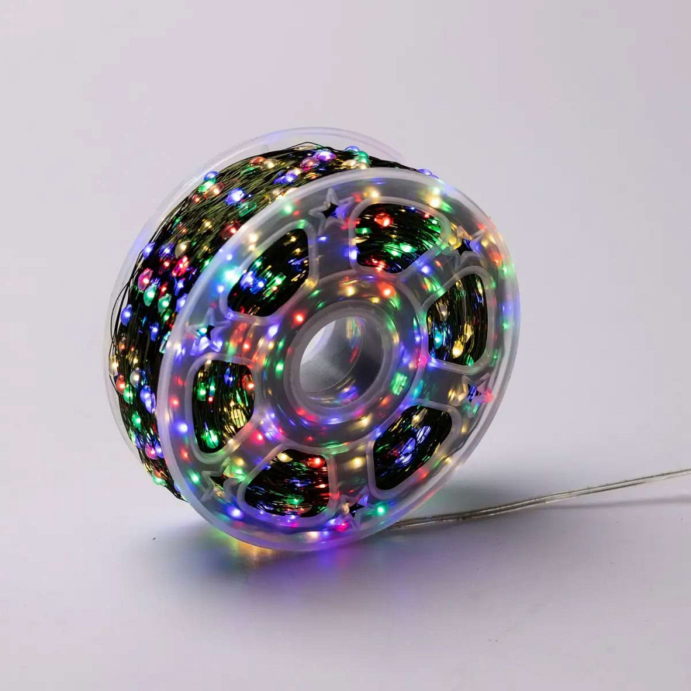 Garlando Гірлянда роса на пульті 200 метрів на 2000 led світлодіодів крапля на зеленому дроті м Коломия - фото 4