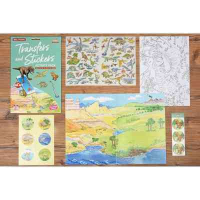 Набор для творчества Scribble down Набор переводных наклеек с онлайн приложением Динозавры (SD/22) Винница