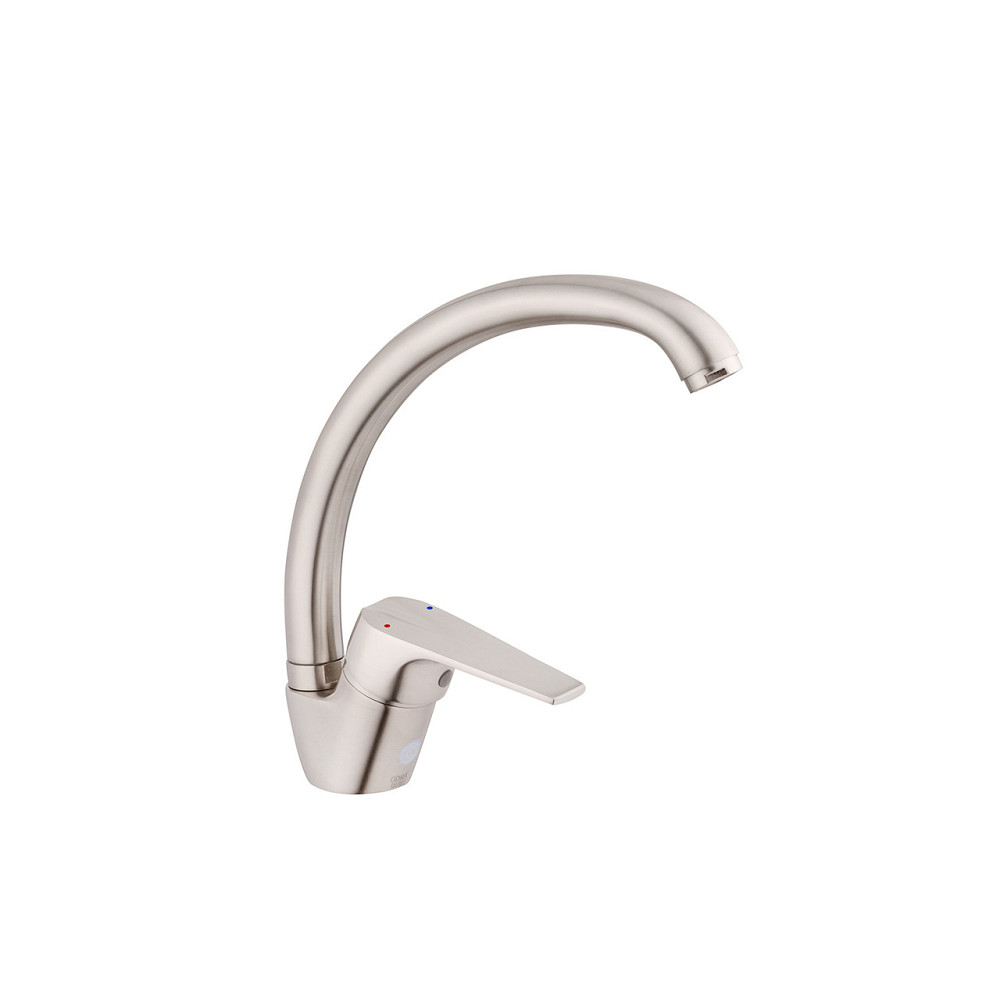 Змішувач для кухні Kroner KRM Odra - N035 сатин Київ - фото 1