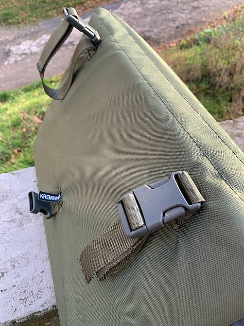 Каремат тактичний складний сидіння піддупник бистроз'ємний Hotass 165×45 см Олива Днепр - изображение 3