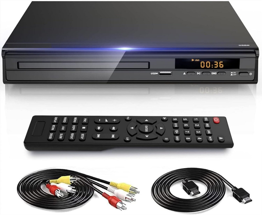 DVD-проигрыватель Maite MTDVD-10 Pro для телевизора с выходом HDMI и AV и функцией караоке Днепр - изображение 1