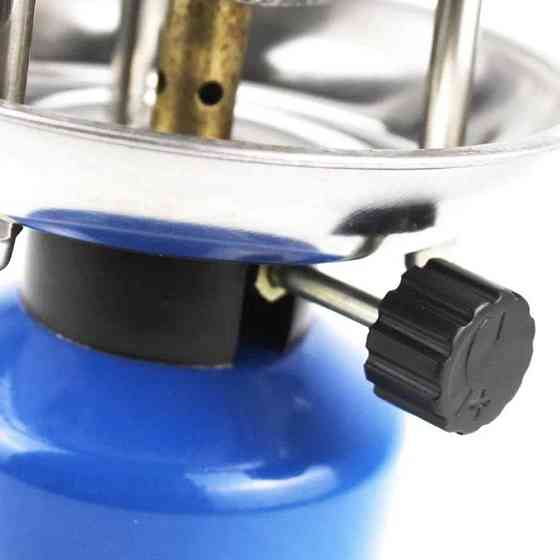 Портативная газовая горелка для кемпинга с пьезоподжигом,20х16см,DYSTATE SBR Киев