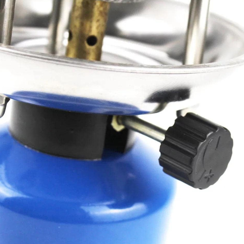 Портативний газовий пальник для кемпінгу з п'єзопідпалом,20х16см,DYSTATE SBR Київ - фото 3