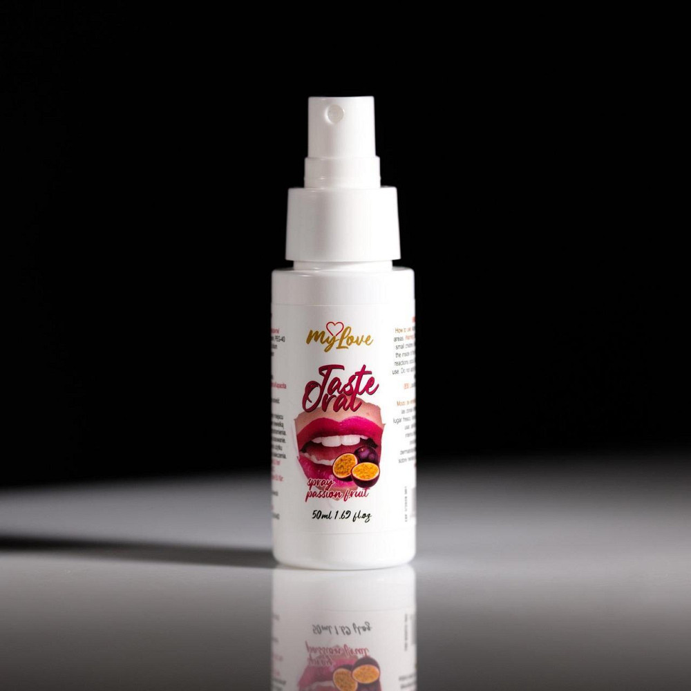 Оральний спрей - MyLove Taste Oral Spray Passion Fruit, 50 мл Sex Aura Київ - фото 4