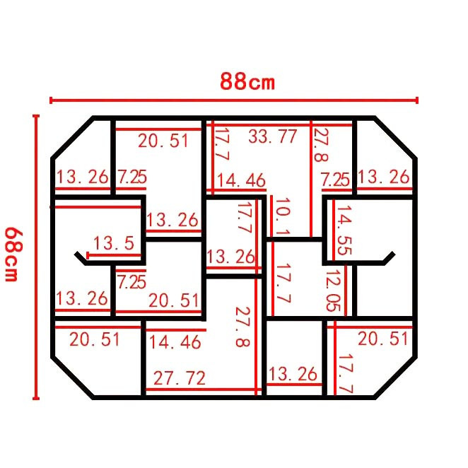 Полиця для чашок "Аларі 88" капучино Миколаїв - фото 2