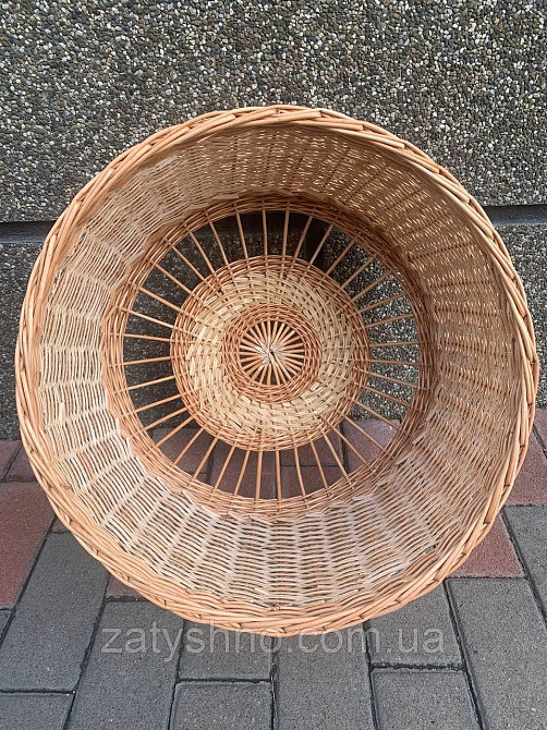 Люстра целиндрической форми из лозы Киев - изображение 2