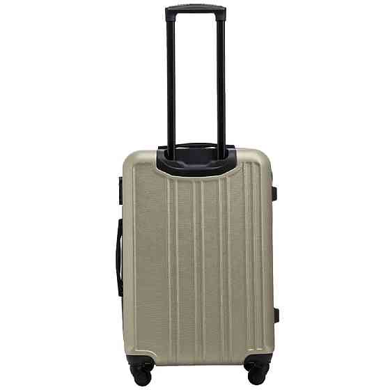 Валіза пластикова WINGS HRR01 середня 65 см шампань Київ