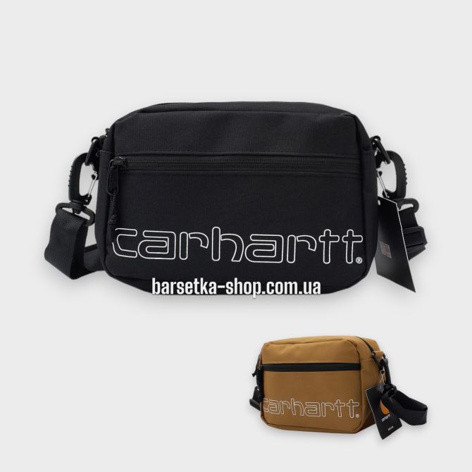 Сумка через плече Carhartt 24х16х7 чорний Запоріжжя - фото 1